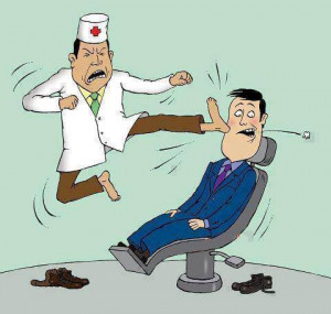 Meanwhile In China – The Kung-Fu Dentist