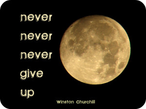 Quotes for Motivation and Inspiration Winston Churchill Moon