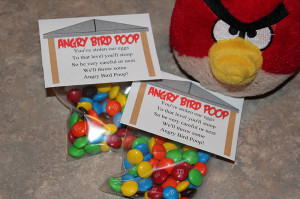 Angry Bird Poop Printable