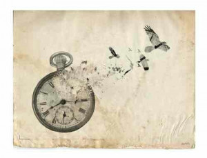 Photo: I want to get a clock (or broken clock) tattoo with the words ...