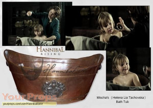 Mischa's Bath tub original movie prop from Hannibal Rising (