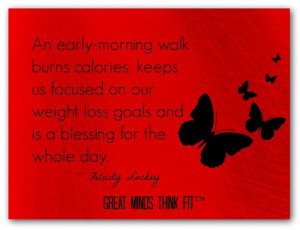 Early Morning Walk Quote