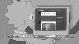 gif funny quote Black and White tumblr cartoon the simpsons simpsons
