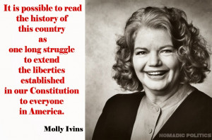 Molly Ivins on America's Long Struggle