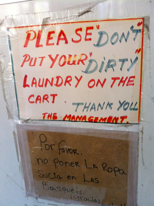 Dirty” laundry is obviously clothes you wore once but it’s neither ...