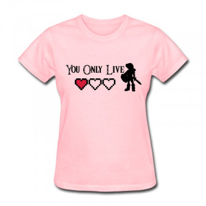 Tee-Shirt KCCO Zelda Y O L O Young Link Motto Printing Music Quote ...