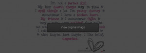 Perfect Girl Facebook Covers More Quotes Covers for Timeline