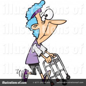 Royalty-Free (RF) Granny Clipart Illustration by Ron Leishman - Stock ...