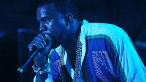 Kanye West at Big Day Out 2012. Source: News Limited