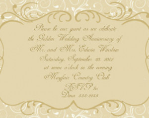 Popular items for gold wedding invite
