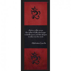 Mahatma Gandhi Quotes on Wall Scrolls
