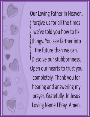 ... Creative Plan - Tuesday's Dose - February 5th 2013 ~ Daily Devotionals