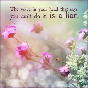 The voice in your head