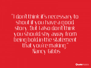 Nancy Gibbs