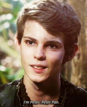 Once upon a time peter pan