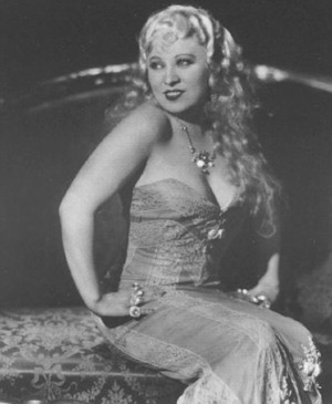 ... voluptuous figure and being the first woman to make racy comments on