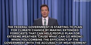 Monologue Image: Climate Change Weathermen