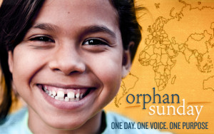... of November, churches throughout the world recognize Orphan Sunday