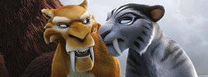 Ice Age Saber Tooth Facebook Cover Photo