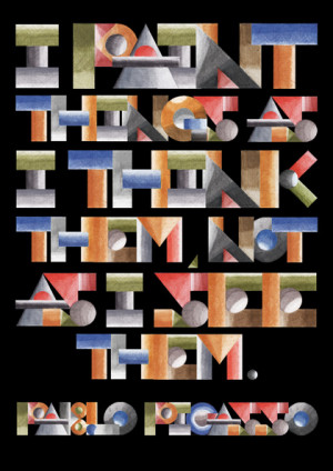 Cubism Typography