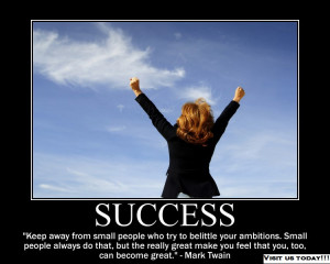 Keep away from Success quote