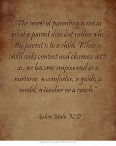 Dr. Gabor Mate, from 