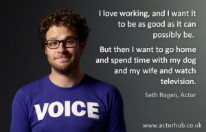 Inspirational and Motivational Quote from Hollywood Actor Seth Rogen ...