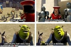 funny donkey quotes from shrek Shrek Donkey