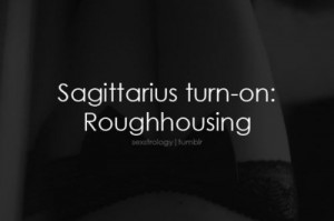 Push me up against the wall & pull my hair :)