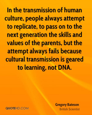 In the transmission of human culture, people always attempt to ...