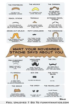 mustache says about you more about you movember moustaches mustaches ...