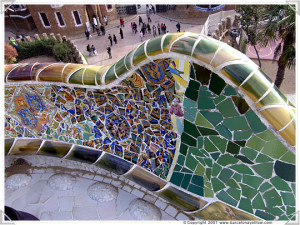 is parc guell by catalan and spanish architect antoni gaudi