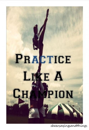 Champion Cheer Sayings