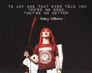 15 Inspirational Quotes From Hayley Williams