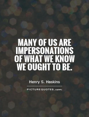 Impersonations Quotes