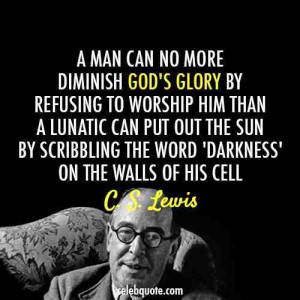 ... out the sun by scribbling the word darkness on the walls of his cell