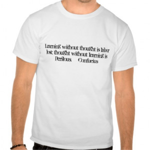 Wise sayings of Confucius the Chinese philosopher T Shirt