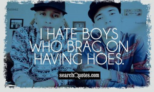 Quotes For Hoes That Hate I hate hoes quotes