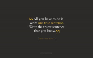 Ernest Hemingway Quote Tattoos