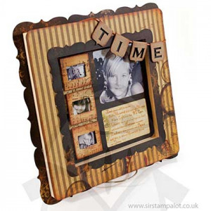 SO: Quick Quotes Shadow Box Canvas Kit - Time