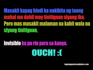 Funny Love Quotes For Him Tagalog