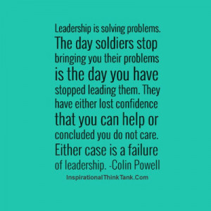 leadership quotes Leadership Quotes Colin Powell