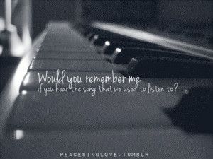 would you remember me # quotes