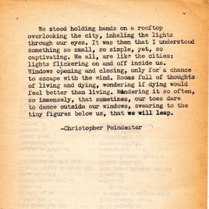 ... Poindexter quotes | by | christopher poindexter | quotes by ruby