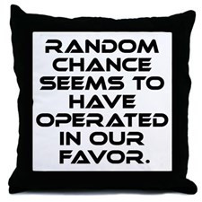 Classic Star Trek Quote Throw Pillow for