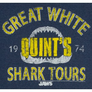 Quints Shark Tours JAWS T-Shirt