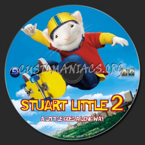 Stuart Little 2 (2002) Custom Blu Ray Disc Label