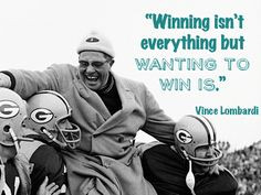 Vince Lombardi Quotes Winning Vince lombardi quote