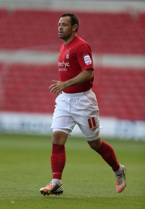 Andy Reid Andy Reid of Nottingham Forest in action during the Pre
