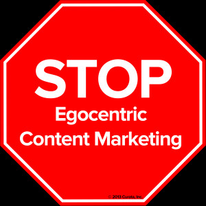 Egocentric Stop egocentric content